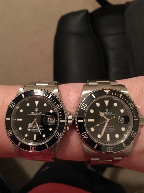 rolex new submariner vs old|Rolex plus or minus submariner.